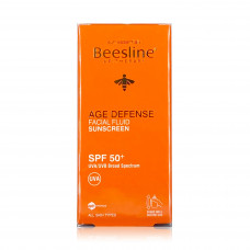 Beesline Age Defense Facial Fluid Sunscreen SPF 50+, 40ml Beesline Age Defense Facial Fluid Sunscreen SPF 50+, 40ml