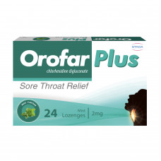 Orofar Plus Sore Throat Mint Chlorhexidine