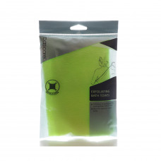 Exfoliating Bath Towel Green Stretch