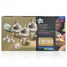 Tommee Tippee CTN Glass Bottle Kit-Clear