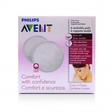 Avent Av002 6 Washable Breast Pad