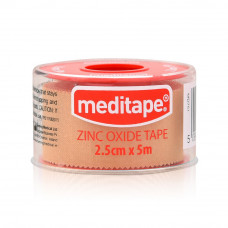 Meditape Zinc Oxide 2.5cmx5m