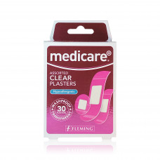 Medicare assorted transparent plasters 30 pieces