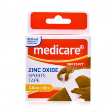Medicare Zinc Oxide Tape 3.8Cx14m