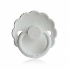FD Silicone Pacifier 0-6M 1-P Bright White S1