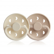 FMP Silicone Pacifier 0-6M 2-P Cream Croissant S1 FMP Silicone Pacifier 0-6M 2-P Cream Croissant S1