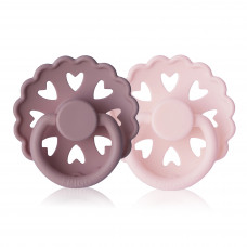 FF Silcone 6-18M 2-P Twilight Mauve White Lilac S2 FF Silcone 6-18M 2-P Twilight Mauve White Lilac S2