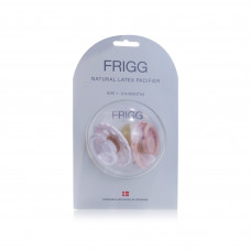 Ff Latex Pacifer 0-6M 2-P Wht Lilac/Prety Peach S1