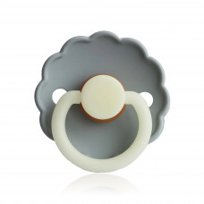 FD Latex Pacifier 0-6M 1-P French Gray Night S1