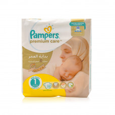 Pampers Premium Care Size 1 Newborn 2-5kg