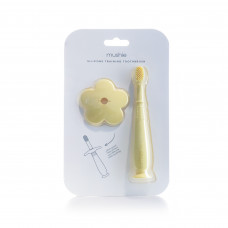 Mushie Flower Training Toothbrush Pale Daffodil Mushie Flower Training Toothbrush Pale Daffodil