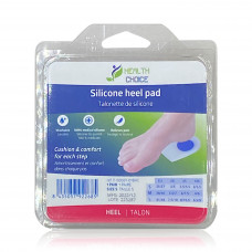 Health Choice Small Silicone Heel Pads (EU Size 35-37), 1 Pair Health Choice Small Silicone Heel Pads (EU Size 35-37), 1 Pair