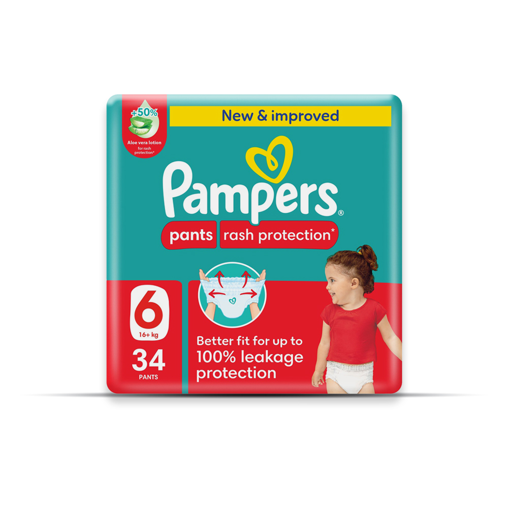Pampers Pants Size 6  Extra Large 16+
