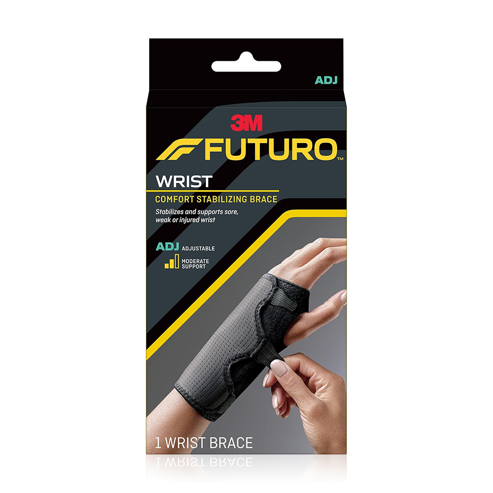 Futuro Reversible Splint Wrist Brace Black 10770