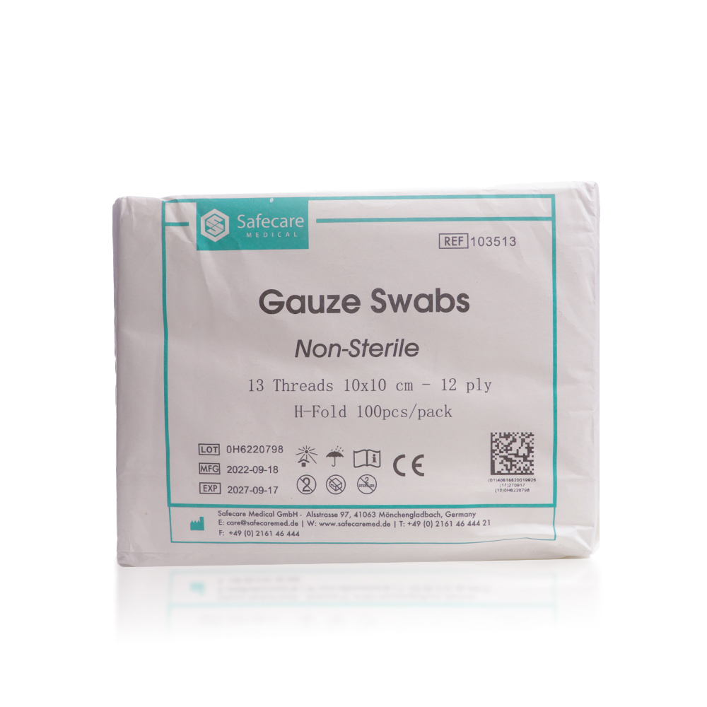 Gauze Swab 10cmx10cm 12 Ply Unsterile