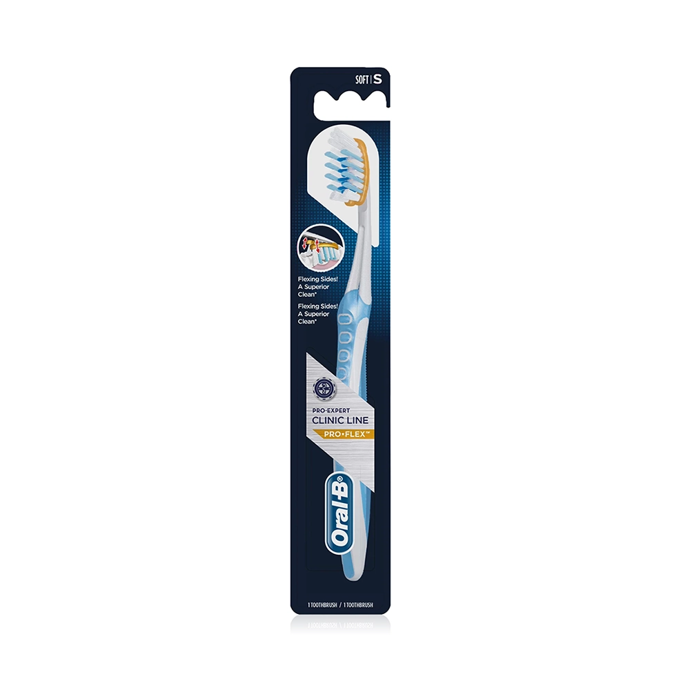 Oral B Clinicline Proflex Tooth Brush 38 Soft 1+1