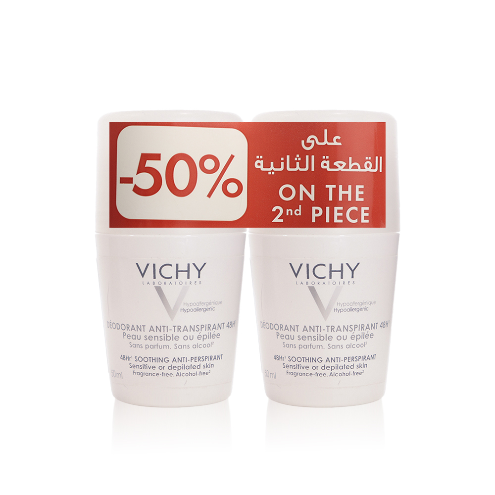 Vichy Dermo Tolerance Roll-On Buy1 Get1-50%Off