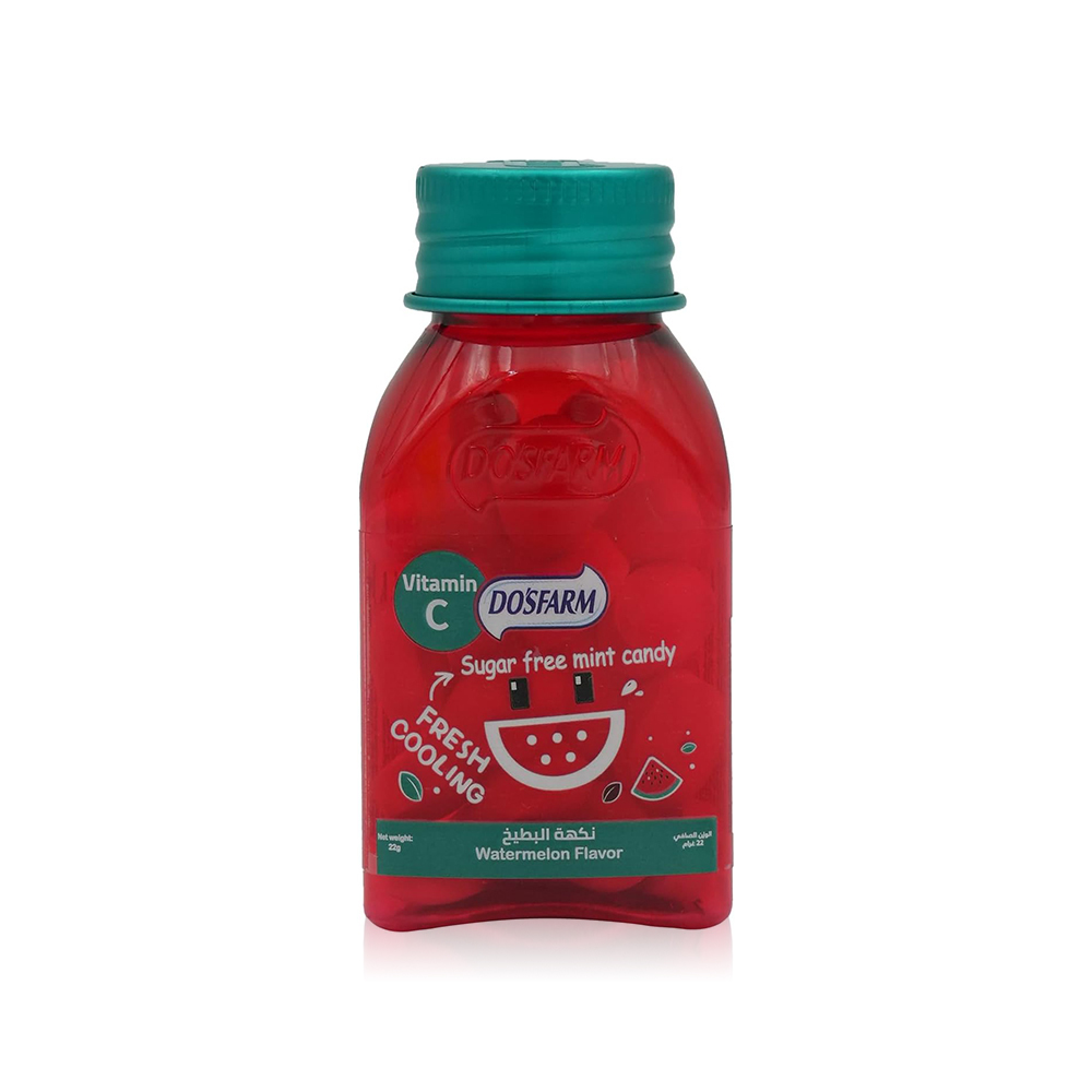 Dosfarm sugar free mint candy watermelon flavor – 22g