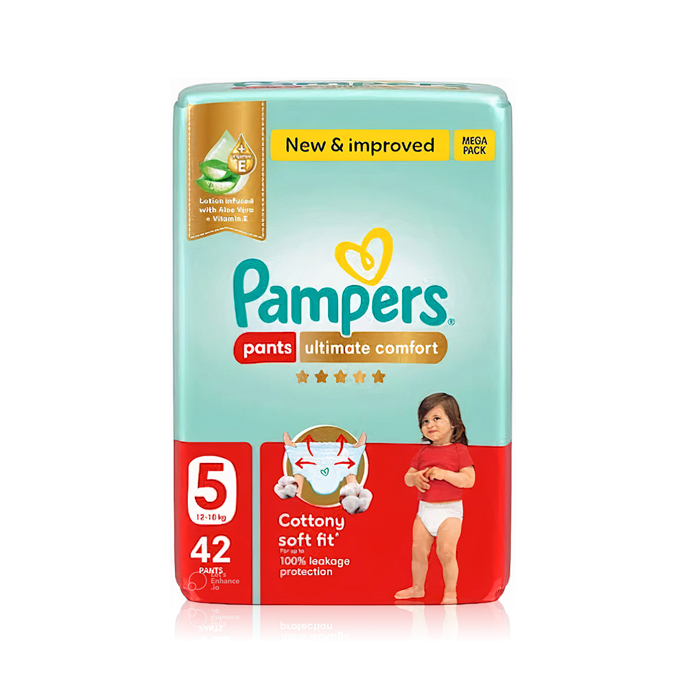 Pampers 5 Pc Pants 12-18kg 