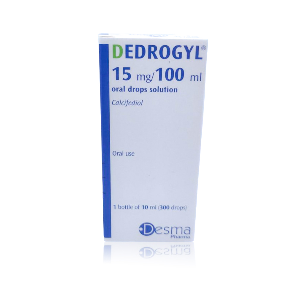 DEDROGYL 15MG/100ML ORAL DROP 10ML