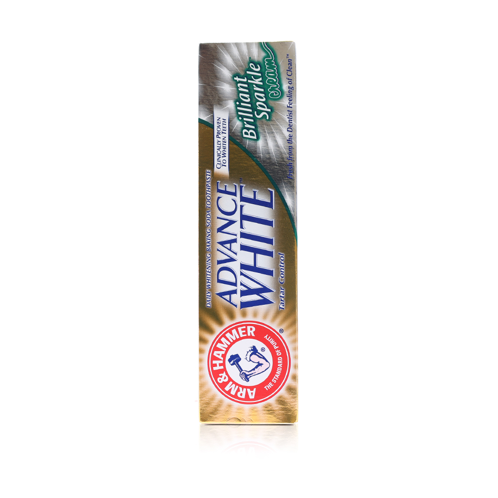 A&H Advance White Brilliant Sparkle Cream Toothpaste 