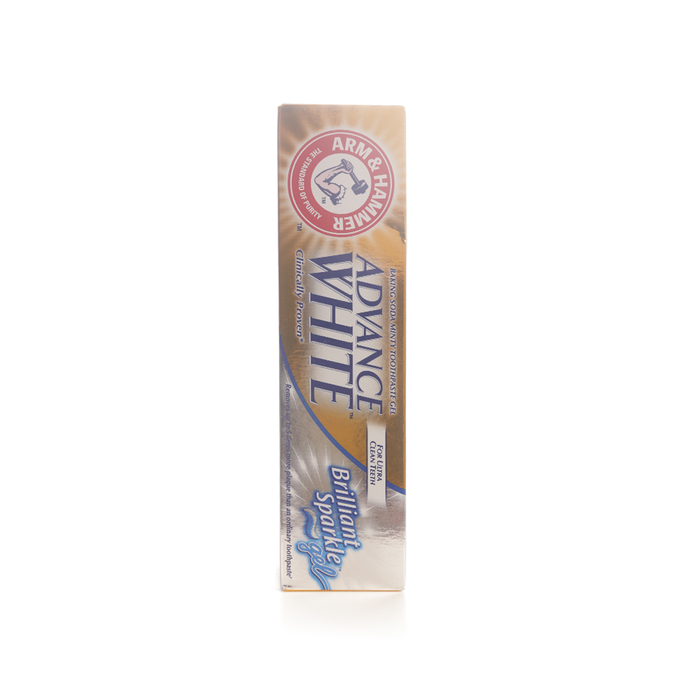 A&H Advance White Brilliant Sparkle Gel Toothpaste 