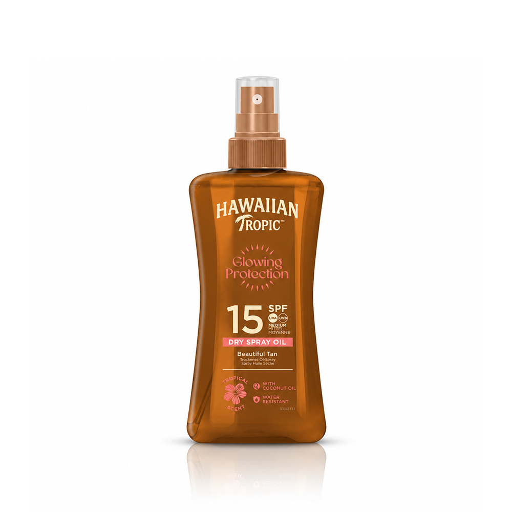 Hawaiian Tropic Glowing Protection Dry Oil SPF15
