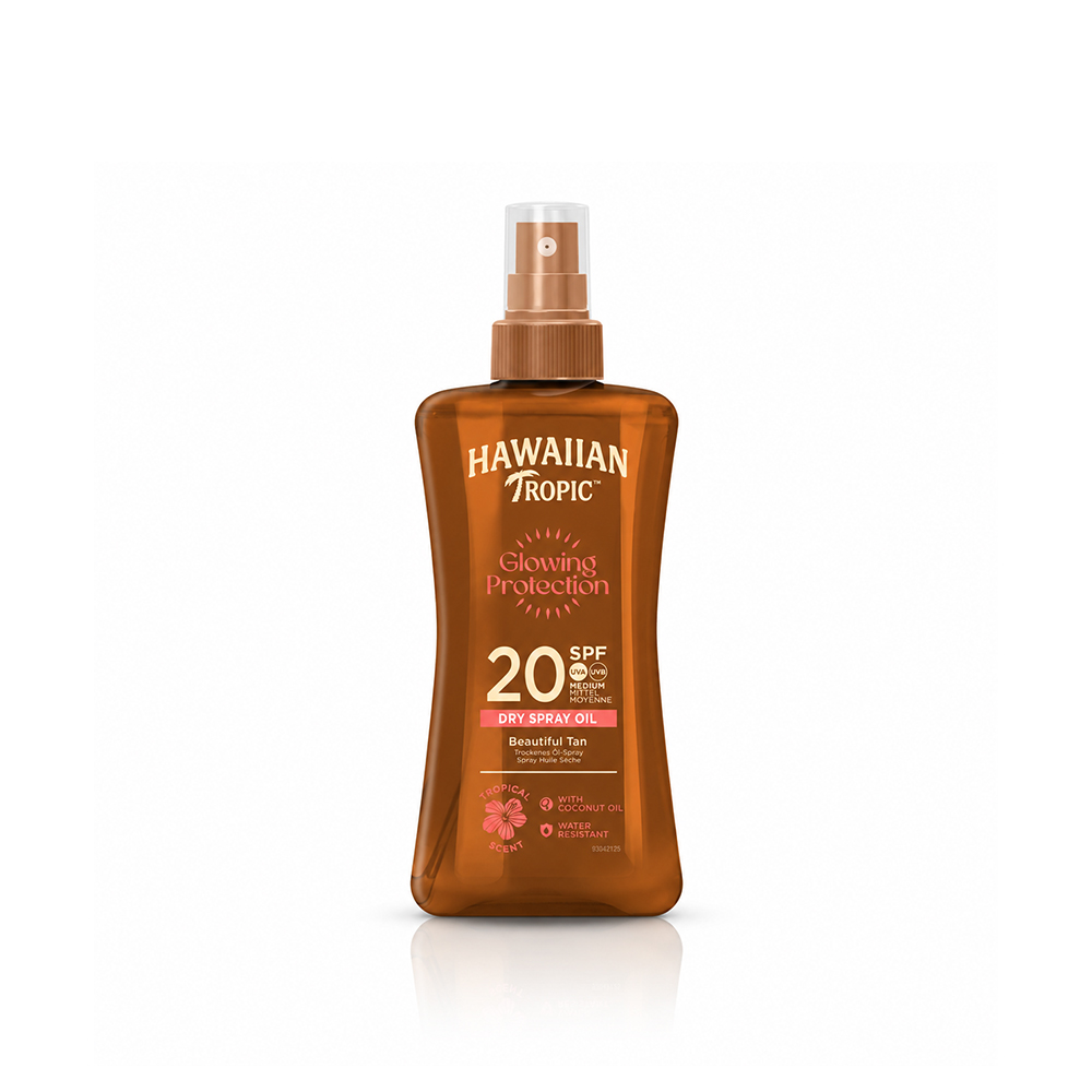 Hawaiian Tropic Glowing Protection Dry Oil SPF20