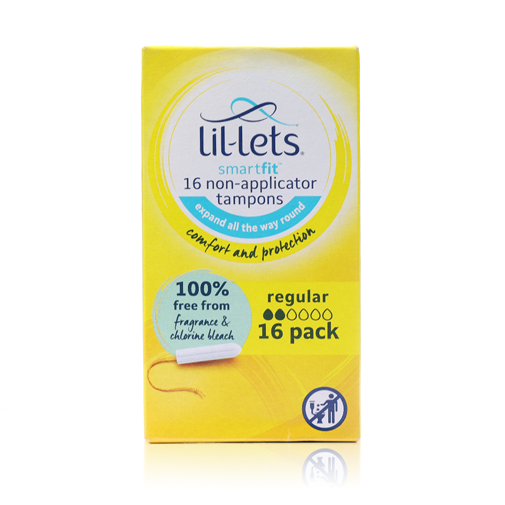 Lil-Lets Non Applicator Tampons Regular 16S (550)