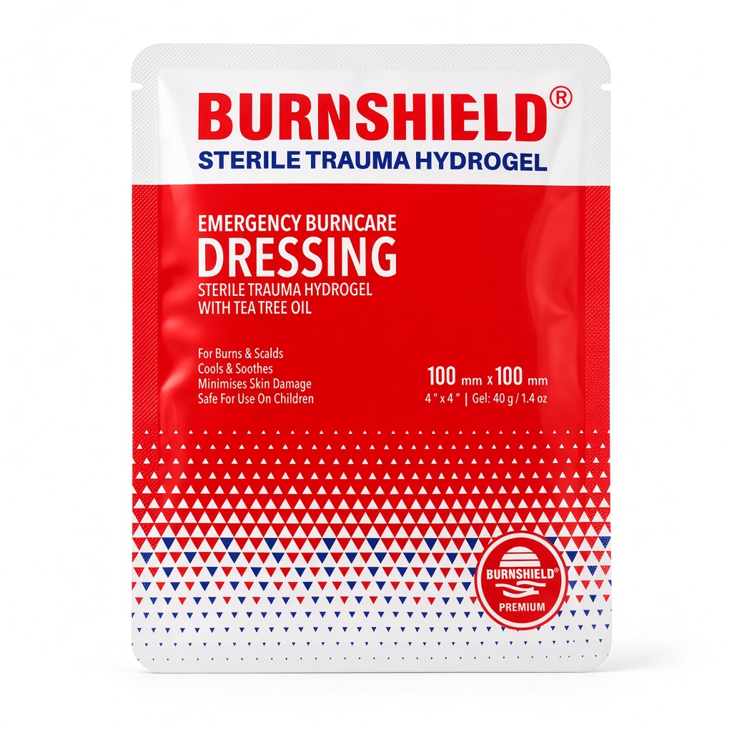 Burn Shield Burn Care Dressing 10 cm x 10 cm