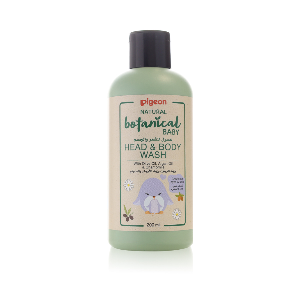 Pigeon nat botanical baby head&body wash 200ml