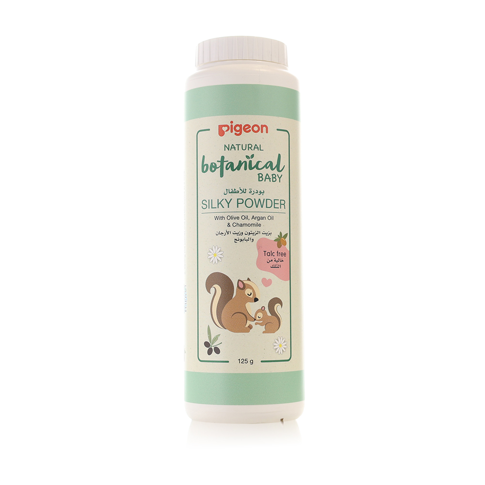 Pigeon nat botanical baby silky powder 125g (385)