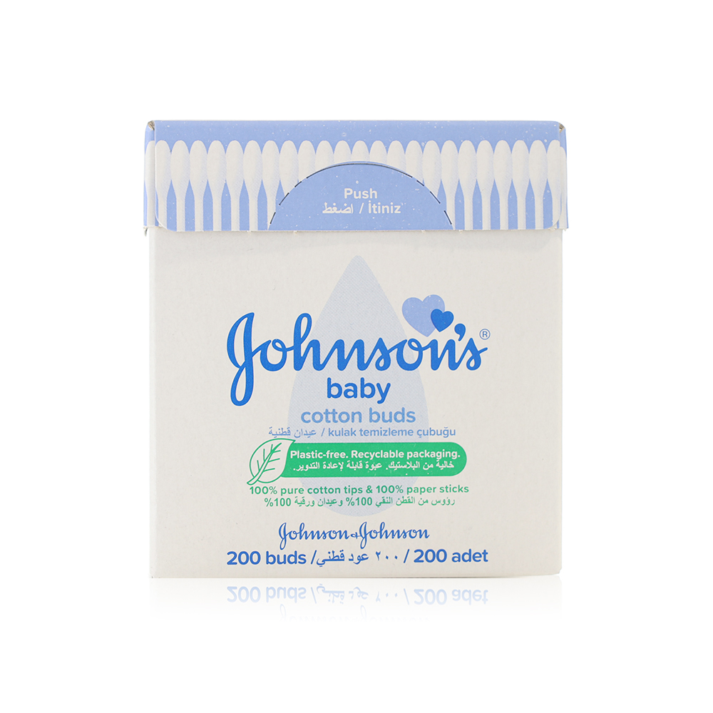 Johnson's baby cotton buds – 200 pack