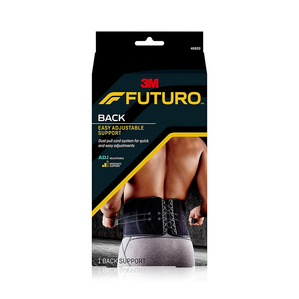 Futuro Adjustable Back Support Black 46820