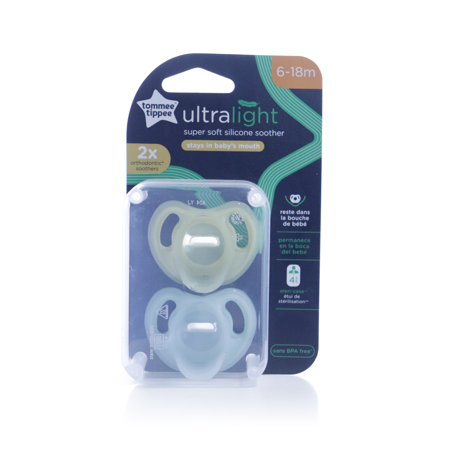 TT 2X 6-18M Ultra Light Soother TT433453
