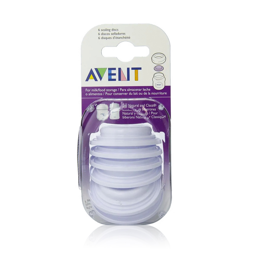 Philips Avent Sealing Discs (Pack of 6) – Convert Bottles to Storage Containers