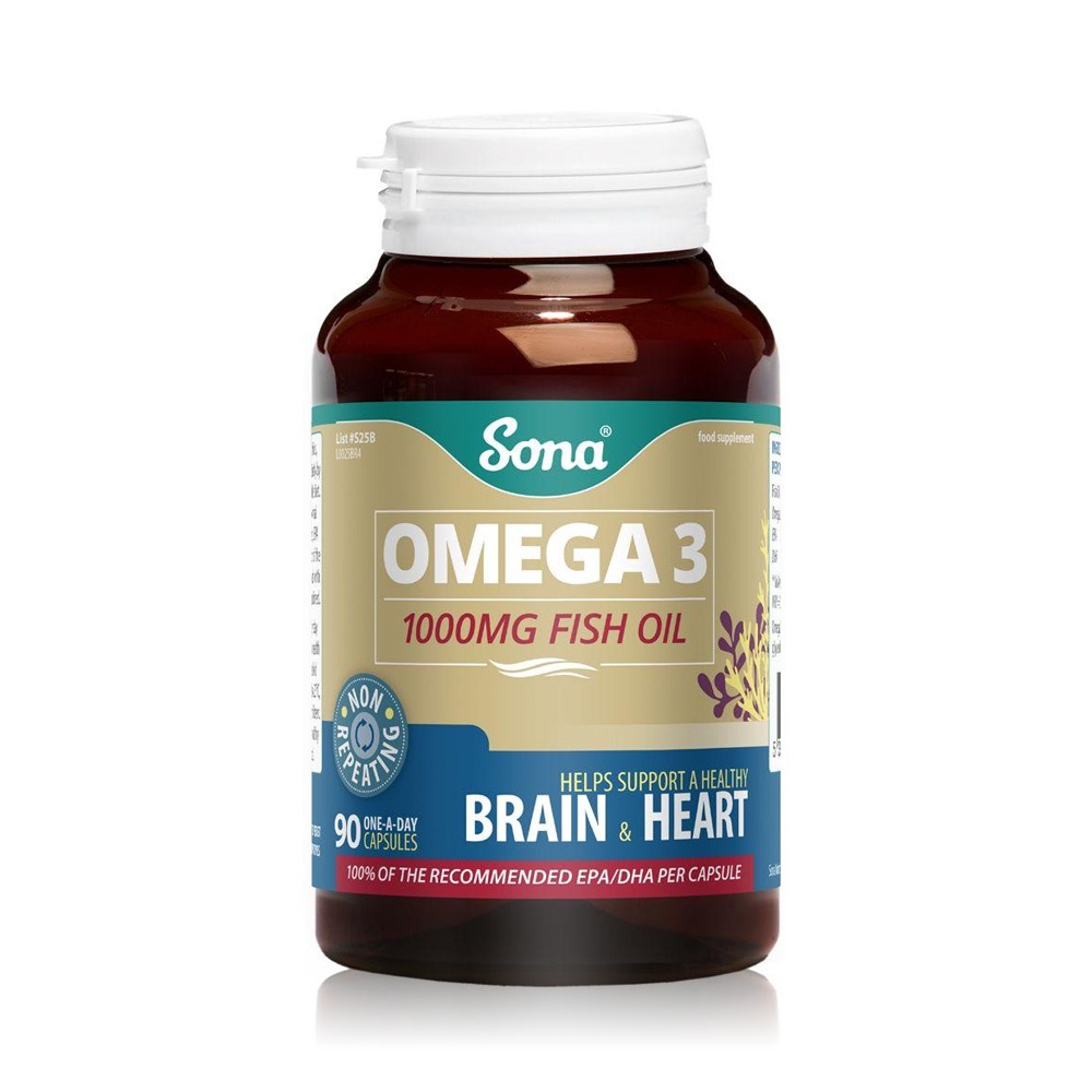 Sona Omega 3 1000mg Capsules