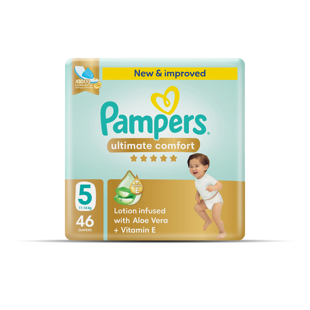 Pampers Premium Care  Size 5 (11-16Kg ) – 46 pcs