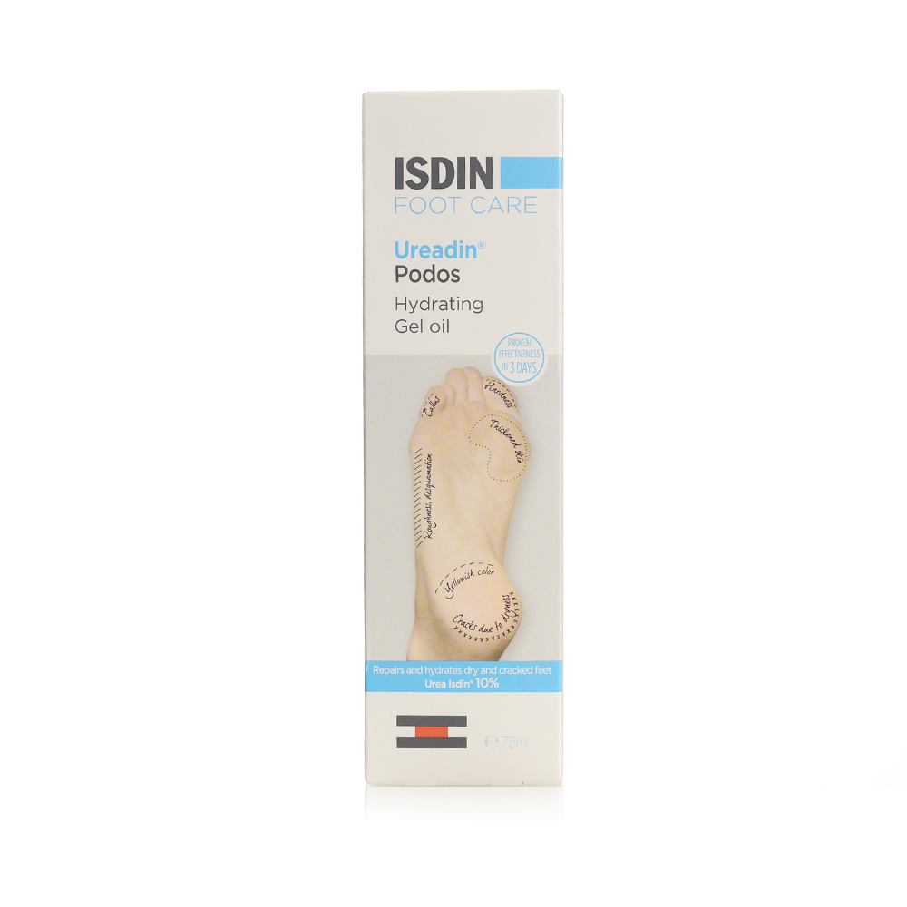 Isdin foot hydrating gel oil 75ml