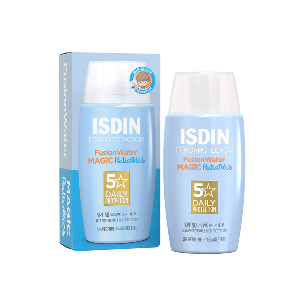 Isdin fotoprotector pediatrics fusion water spf50 – 50ml
