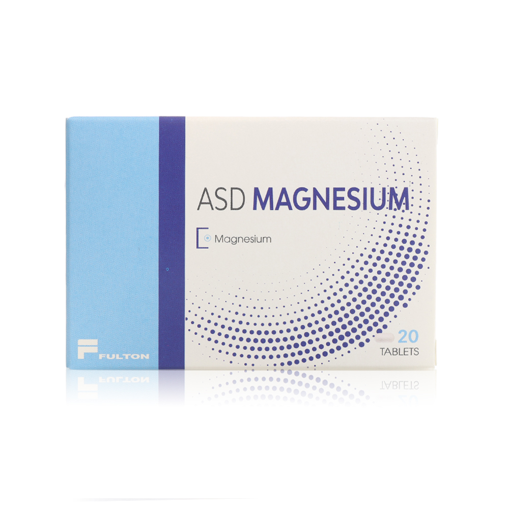 Asd magnesium 400mg tablets – 20 tablets