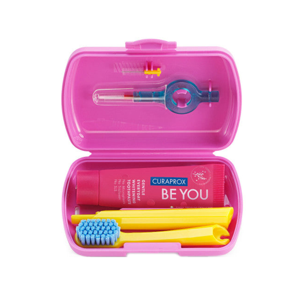 Curaprox Travel Set Pink