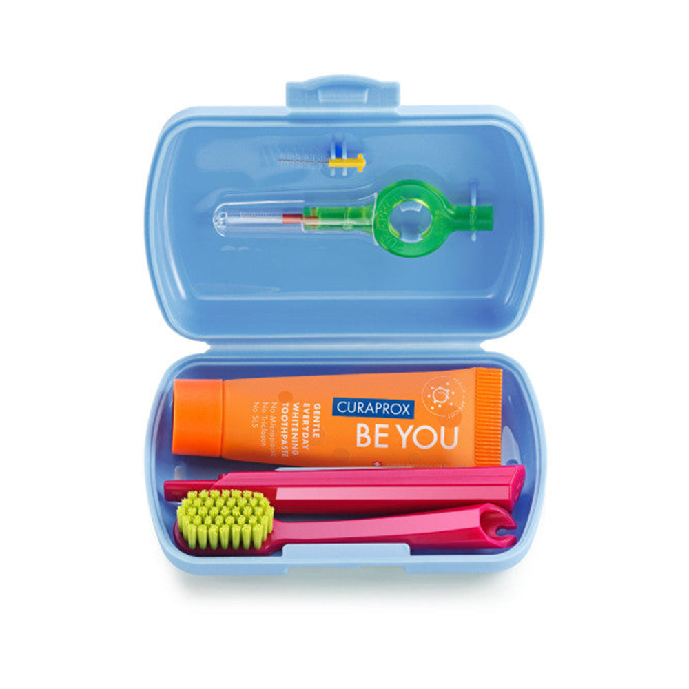 Curaprox Travel Set Blue