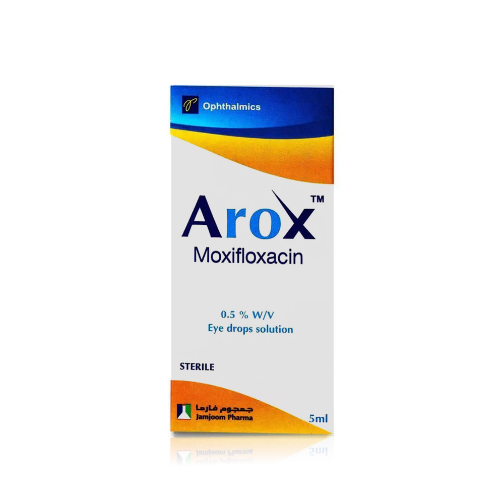Arox Eye Drops Moxifloxacin HCL 0.5% W/V