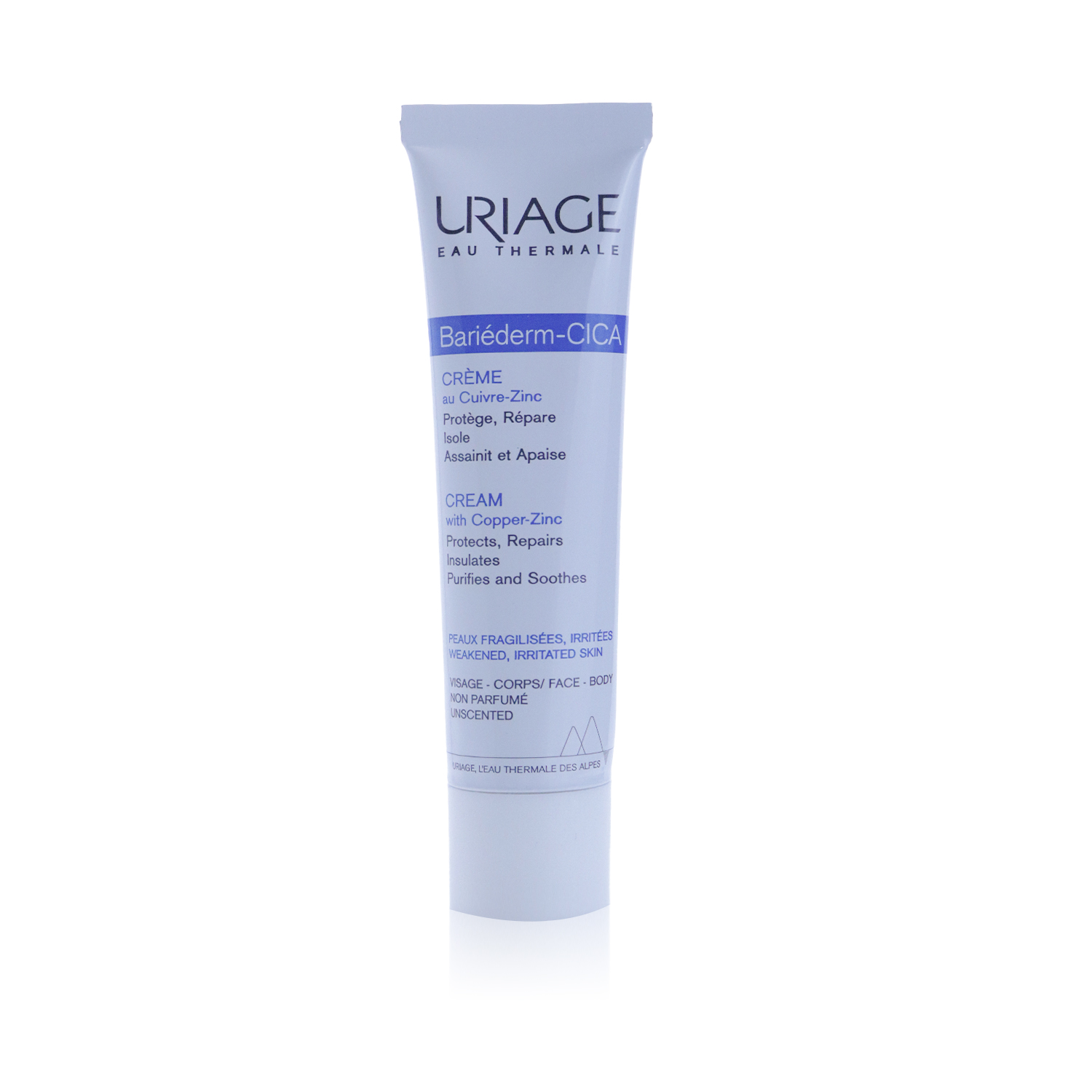 Uriage Bariederm Cica Cream with Cu-Zn