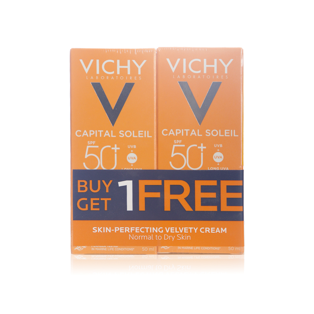 Vichy Capital Dry Touch SPF50+ Velvety Cream