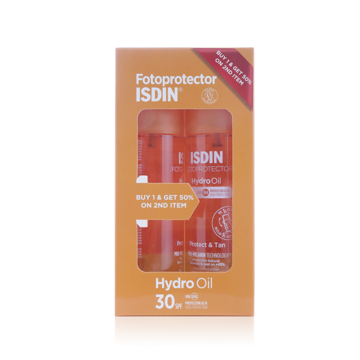 Isdin fotoprotector hydro oil spf30 – 200ml (promo: buy 1, get 50% off on 2nd)