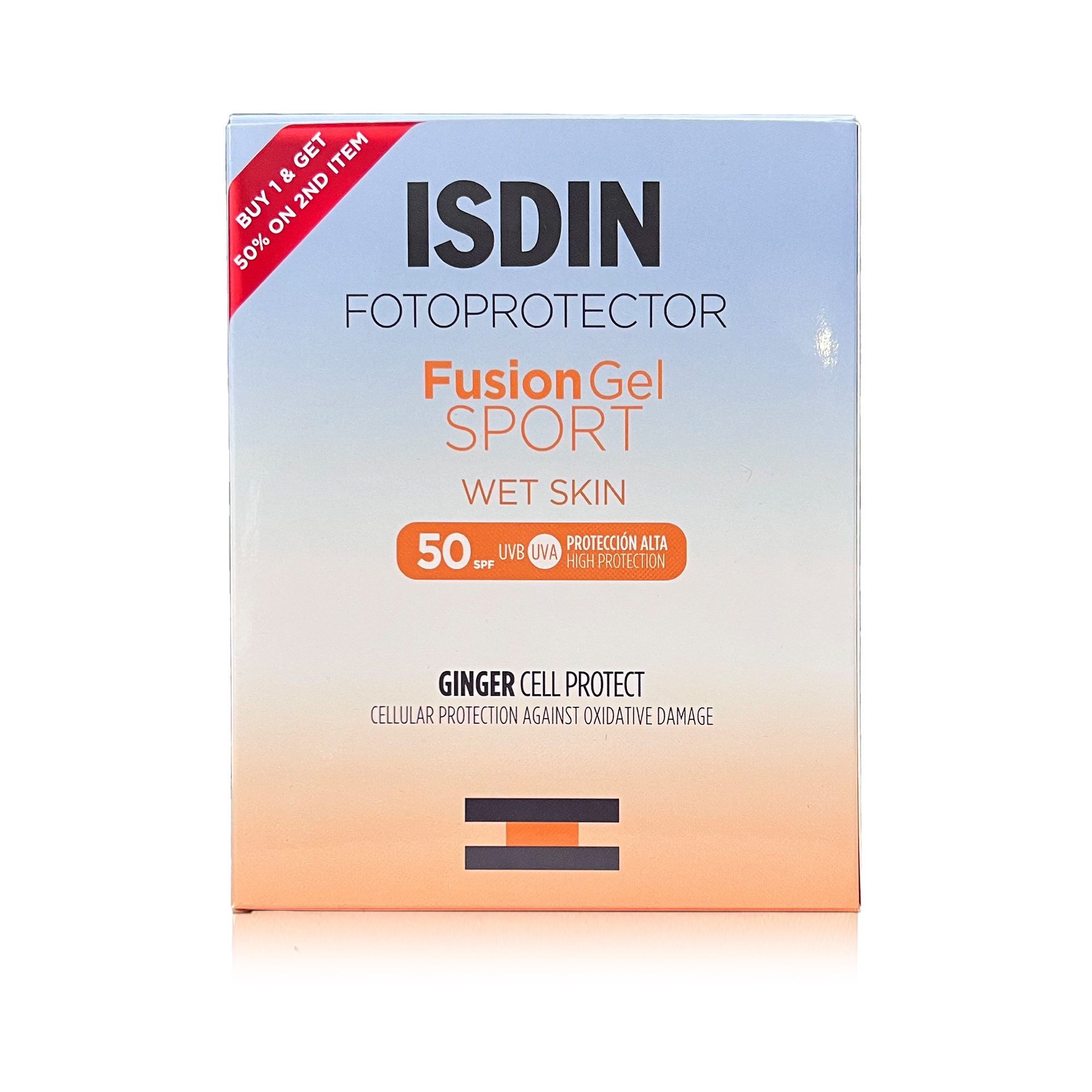 Isdin fotoprotector fusion gel spf50+ – 100ml (promo: buy 1, get 50% off on 2nd)