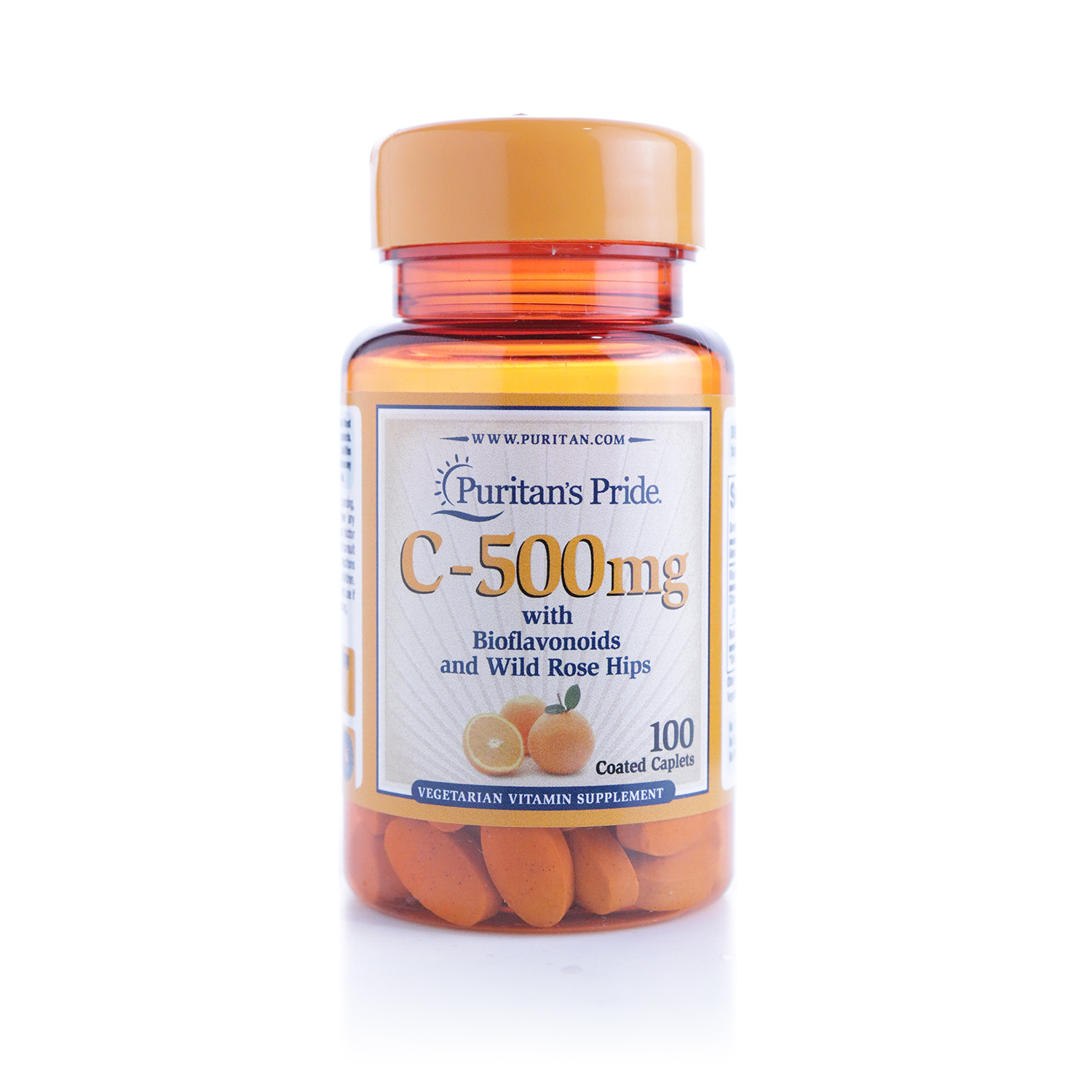 Puritan's Pride Vitamin C-500mg Rose Hips Capsules