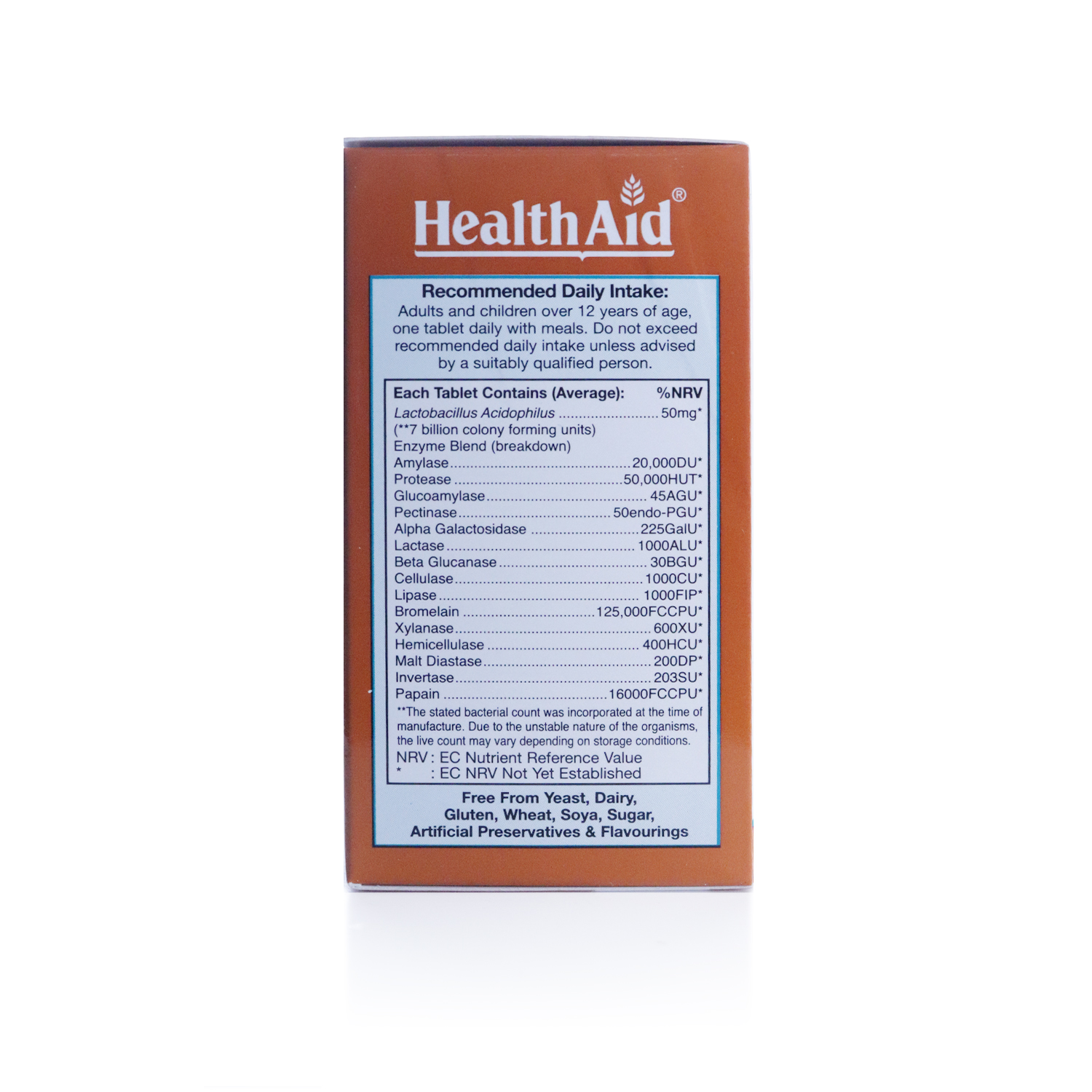 DIGESTON PLUS 30 COMPRIMIDOS HEALTH AID - View #3